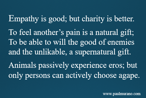 Empathy and Charity
