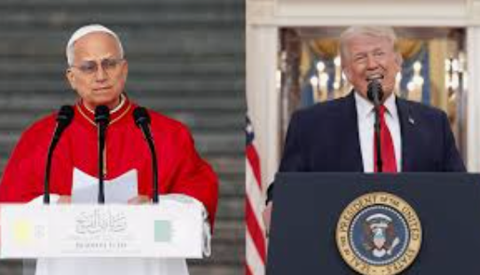 Pope and Trump
