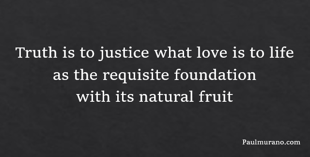 Truth, love